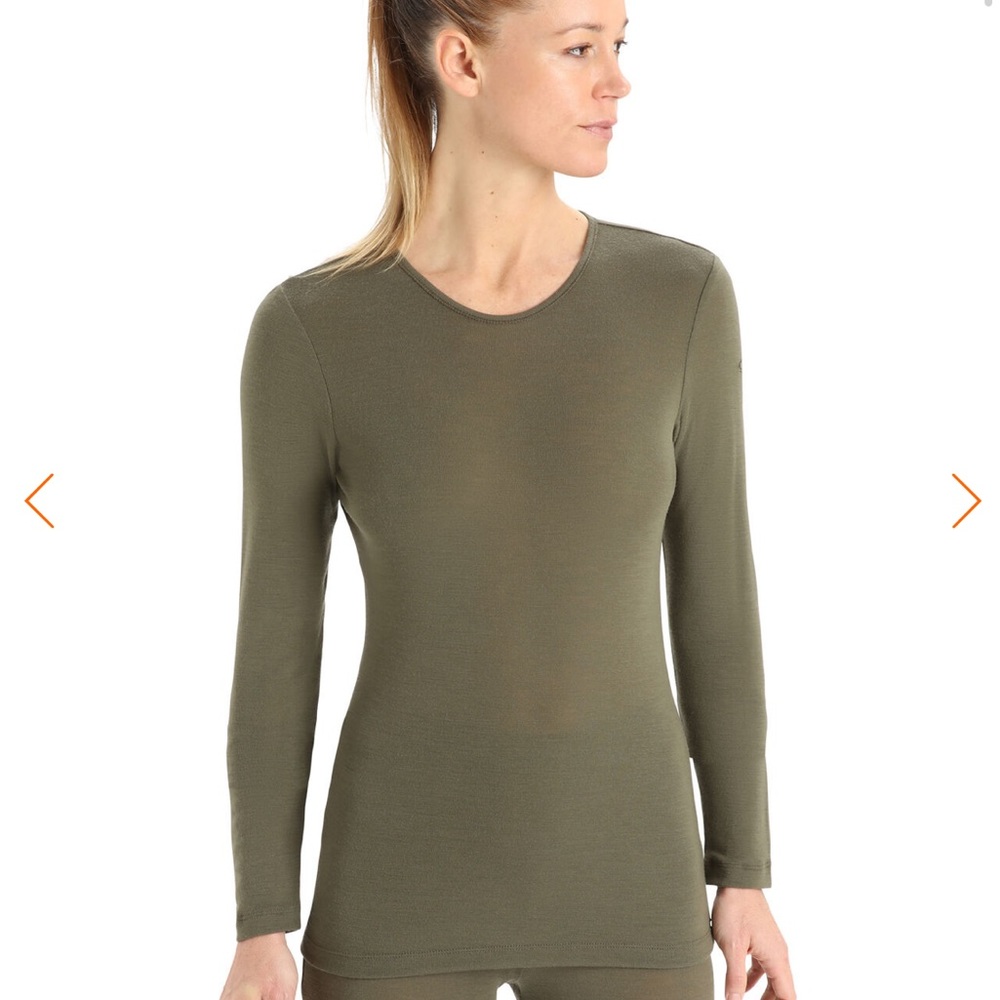 New ICEBREAKER merino wool long sleeve